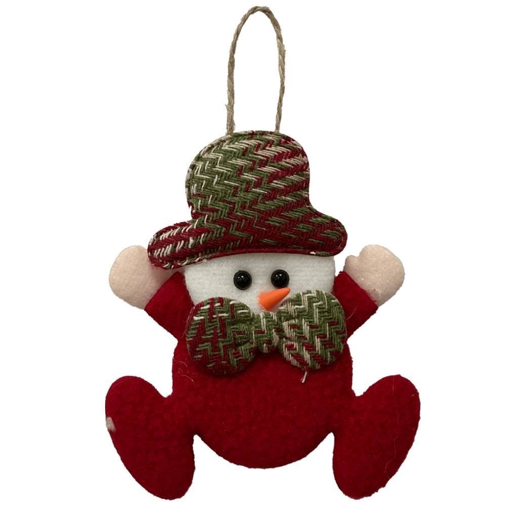 Enfeite Natalino Papai Noel 11 Cm Havan Casa - Sortido