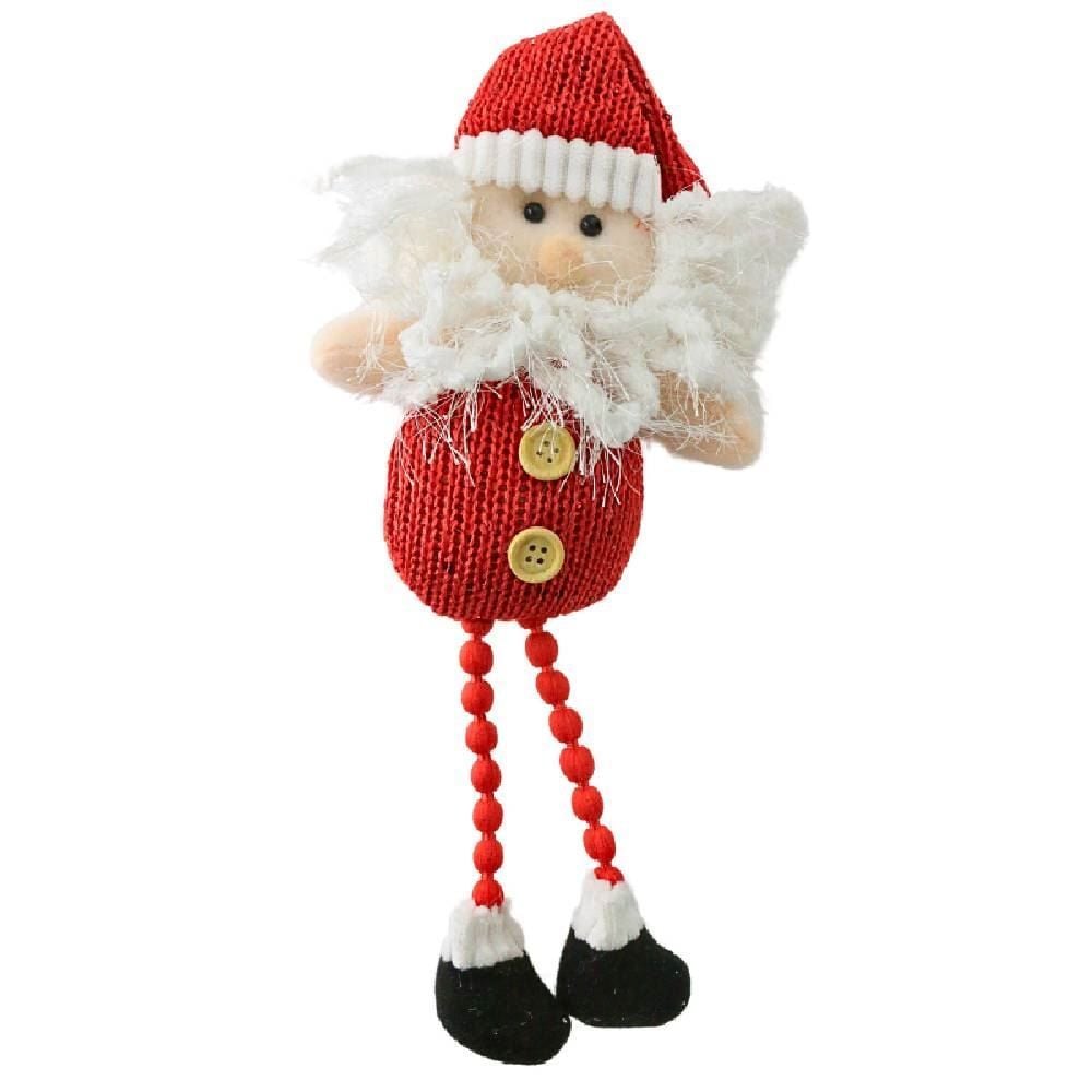 Enfeite Natalino Papai Noel Tricô 30 Cm Dinatale - 17006