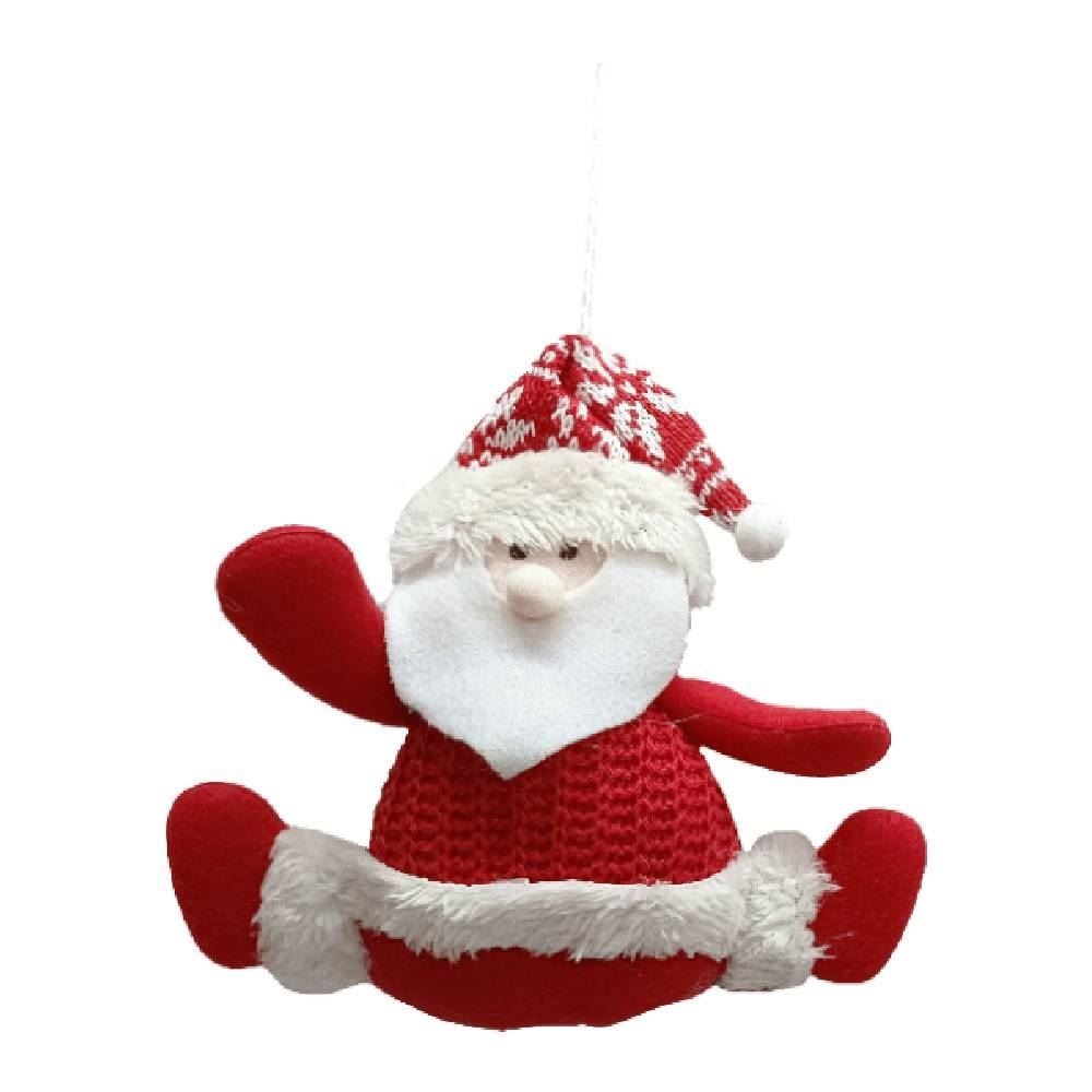 Enfeite Pendurar Papai Noel 16 Cm Rio Master - Sortido