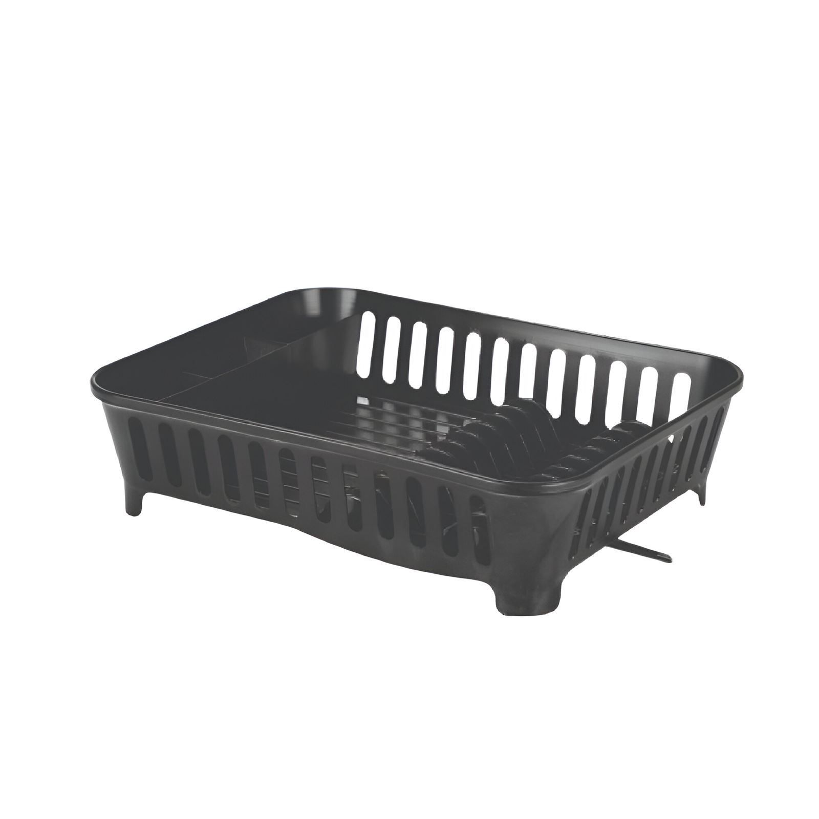 Escorredor De Louças Com Bico Para Escoamento Arthi 46Cm - Preto 