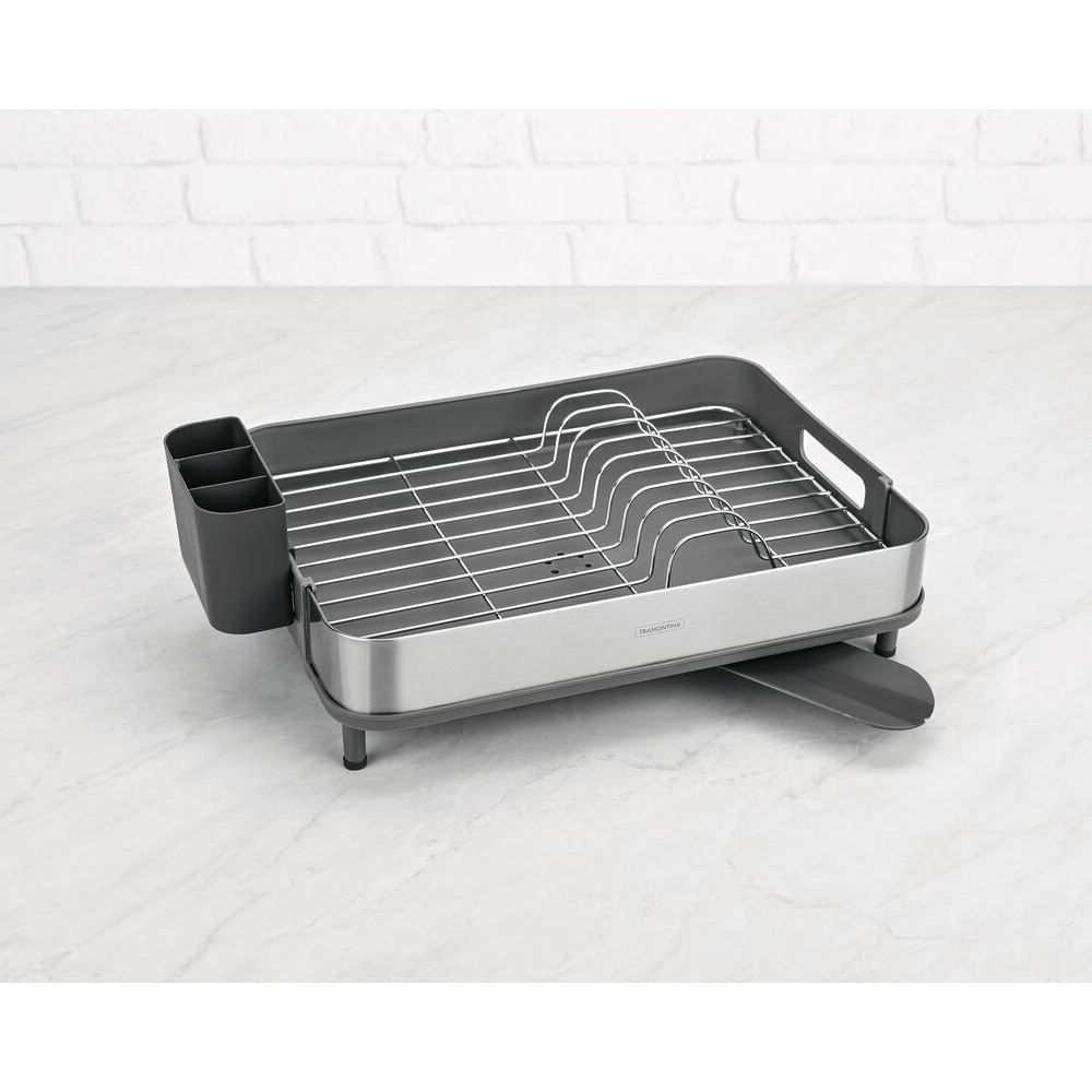 Escorredor De Louças Plurale Tramontina - Aço Inox