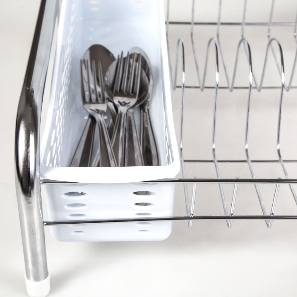 Escorredor Louças Copo/Talher Niquelart - Branco