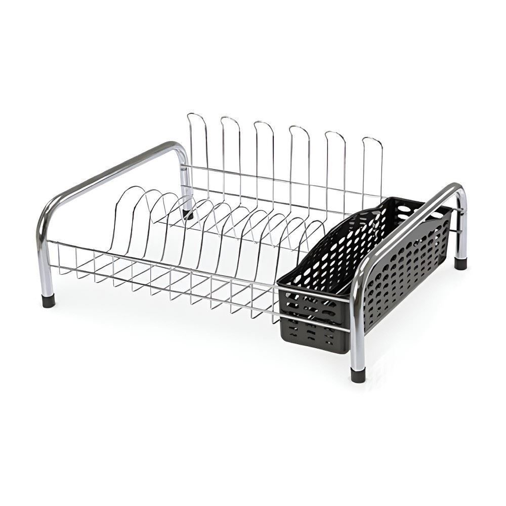 Escorredor Louças Copo/Talher Niquelart - Preto