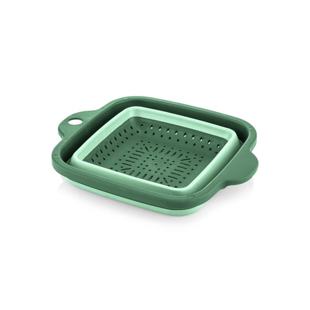 Escorredor Retrátil Quadrado Havan Casa 26 Cm - Verde