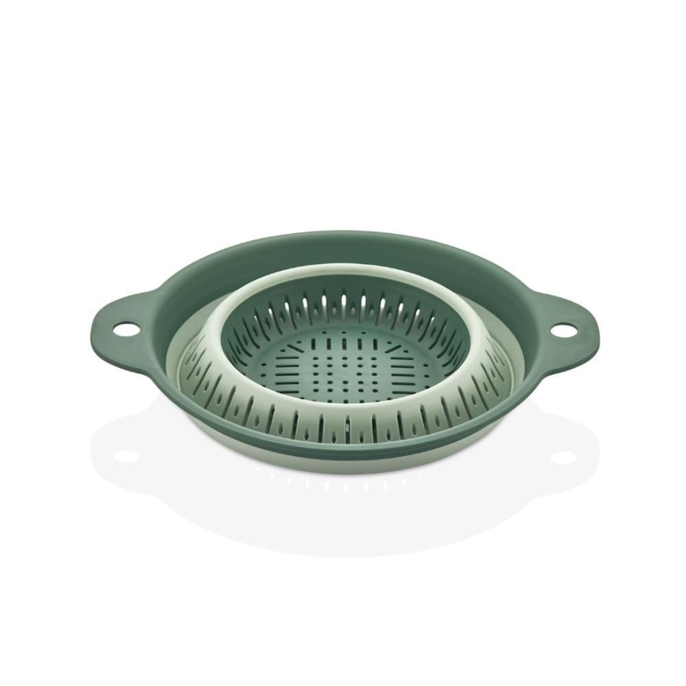 Escorredor Retrátil Redondo Havan Casa 27 Cm - Verde
