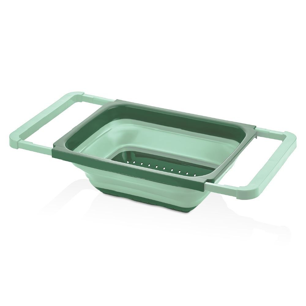 Escorredor Retrátil Retangular Havan Casa 55 Cm - Verde