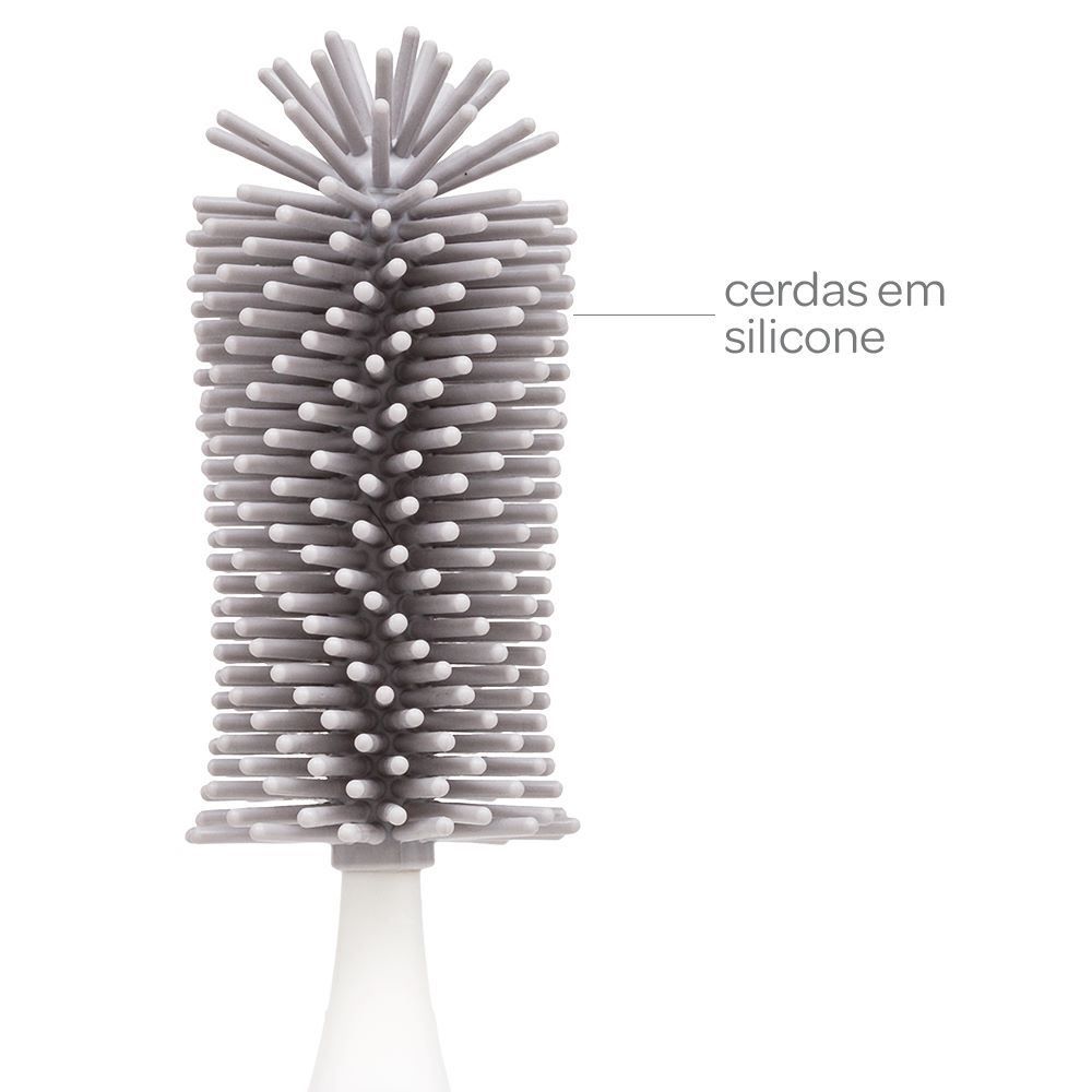 Escova Para Mamadeira Em Silicone Buba - 16276