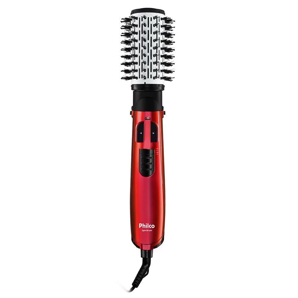 Escova Modeladora Rotativa Philco Spin Brush PEC04V