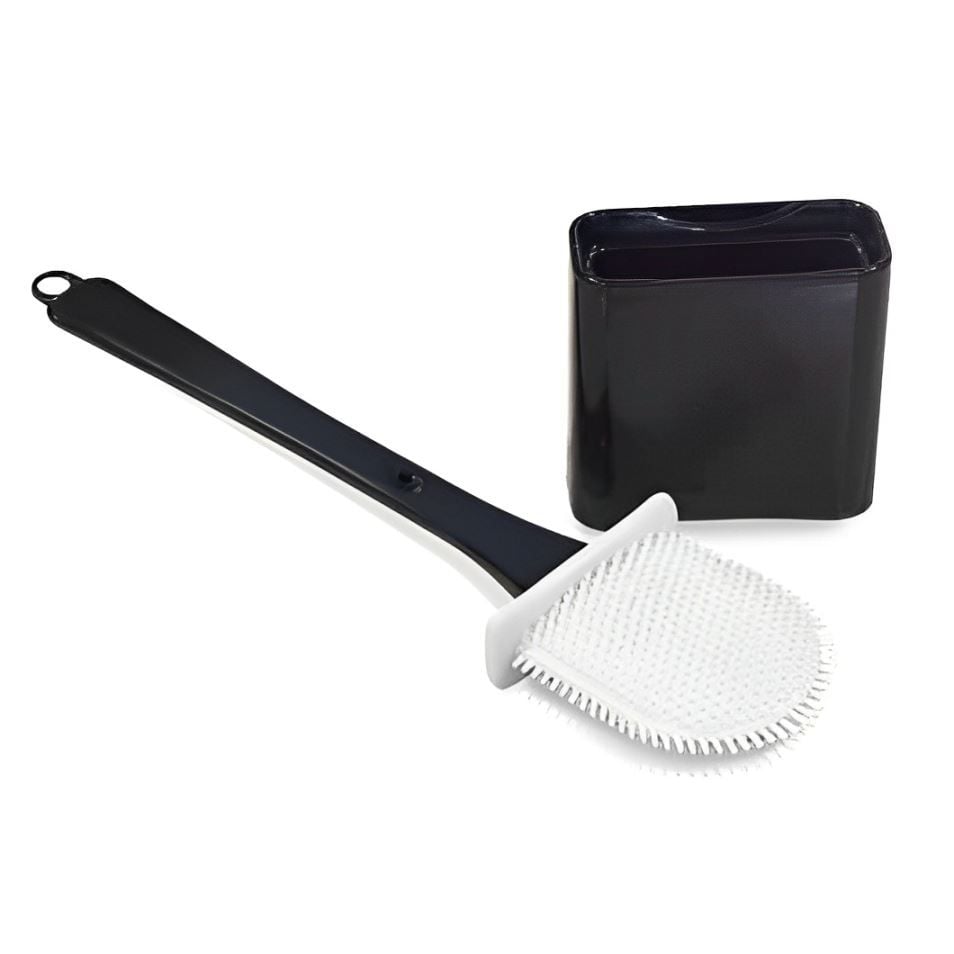 Escova Sanitária De Silicone Super Prática