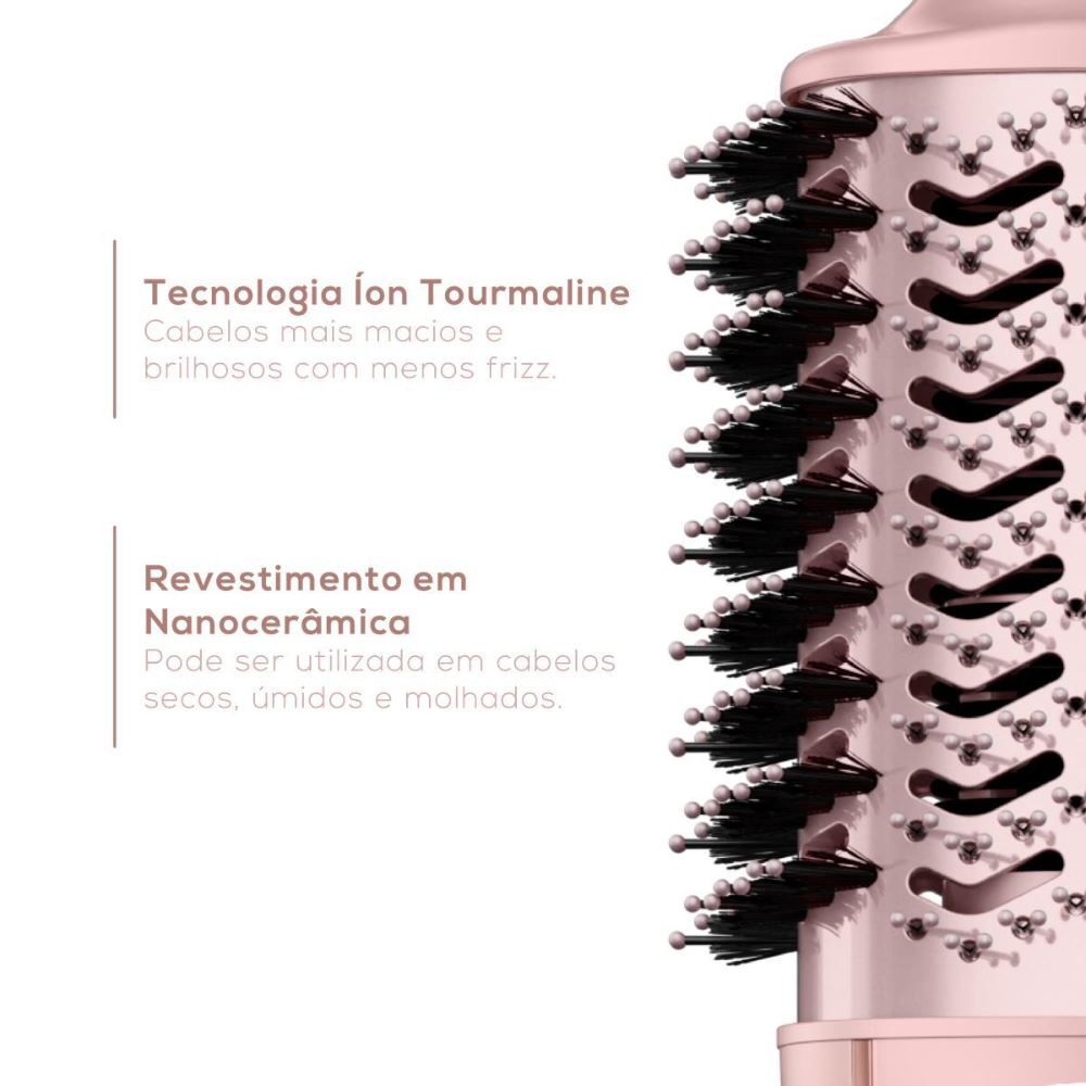 Escova Secadora Britânia Bivolt 1300W 4 Em 1 Infrared Bes36