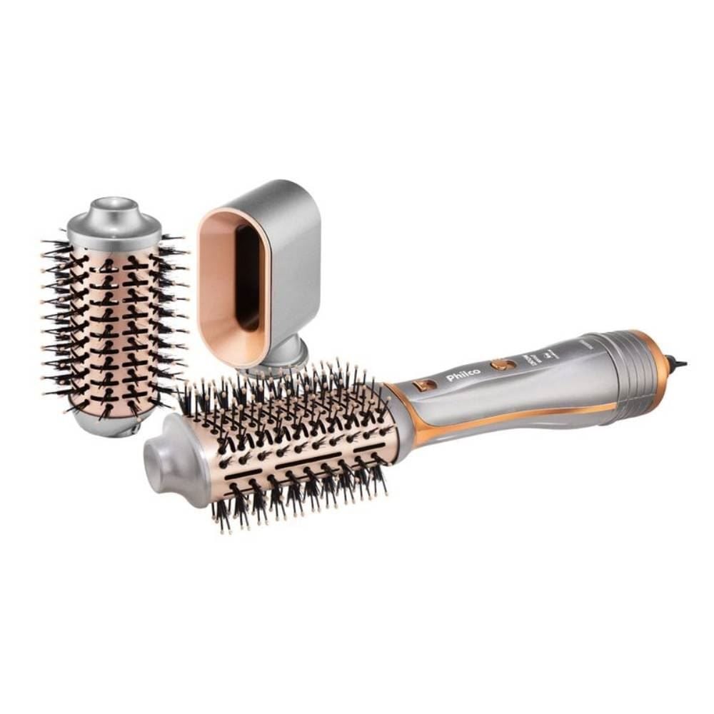 Escova Secadora Philco 1300W 4 Em 1 Pes19sg - Bivolt