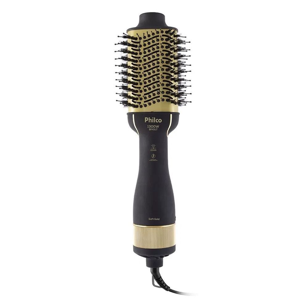 Escova Secadora Philco Pes15 Soft Gold - Bivolt