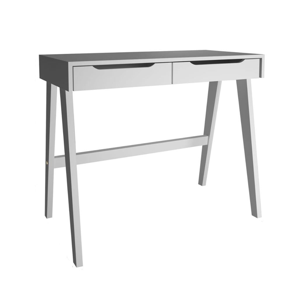 Escrivaninha Em Mdf Com 2 Gavetas Havan Casa - Branco