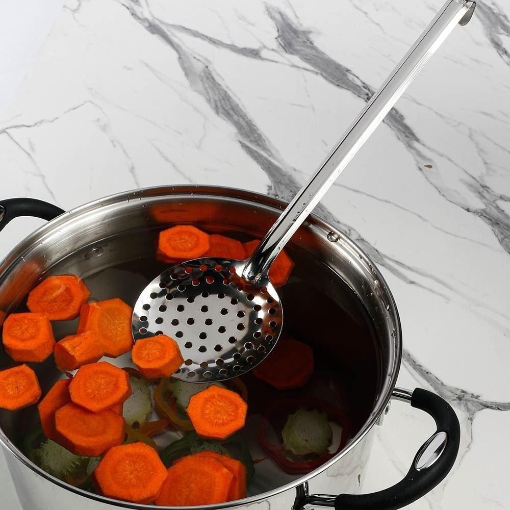 Escumadeira Arienzo Brinox 33,5 Cm - Inox