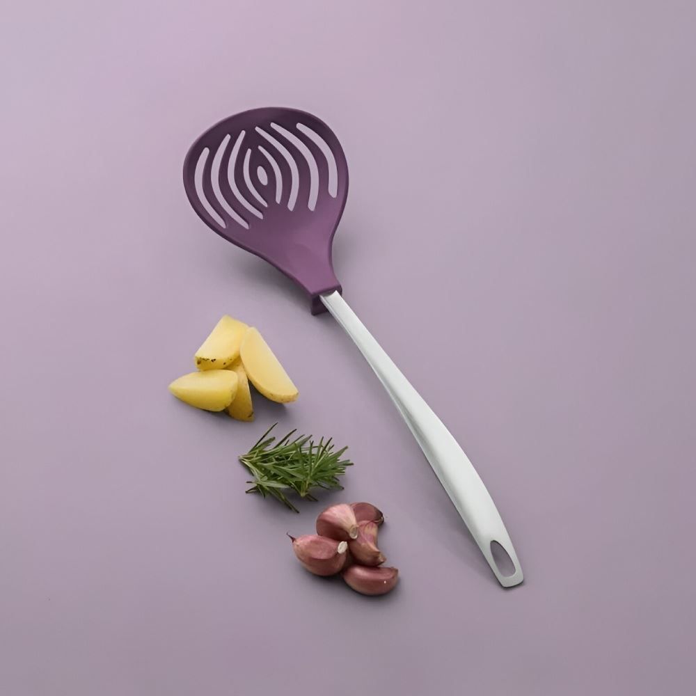 Escumadeira De Nylon Movin Tramontina - Roxo