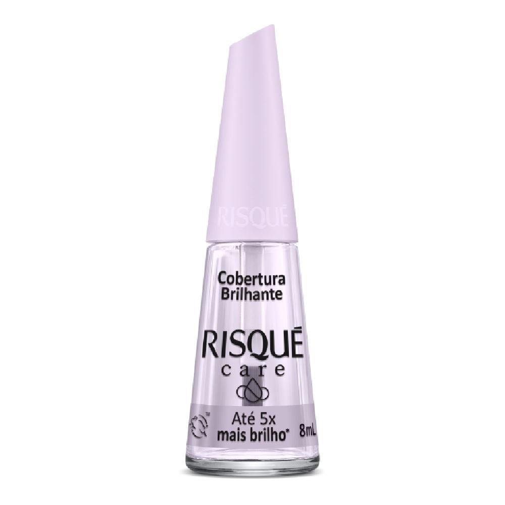 Esmalte Cobertura Brilhante Risqué Care 8Ml
