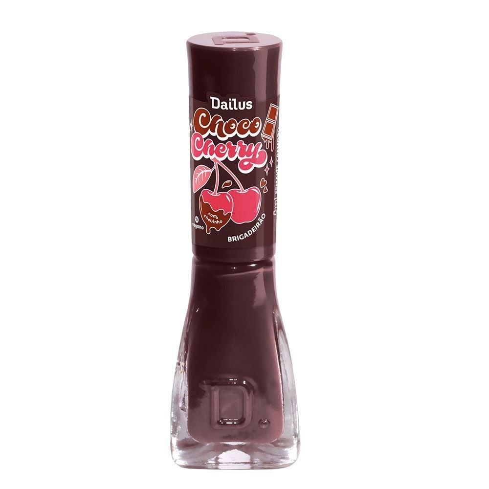 Esmalte Cremoso Dailus Choco Cherry 8Ml - BRIGADEIRAO