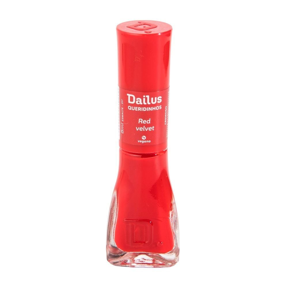 Esmalte Cremoso Dailus Queridinhos 8Ml - RED VELVET