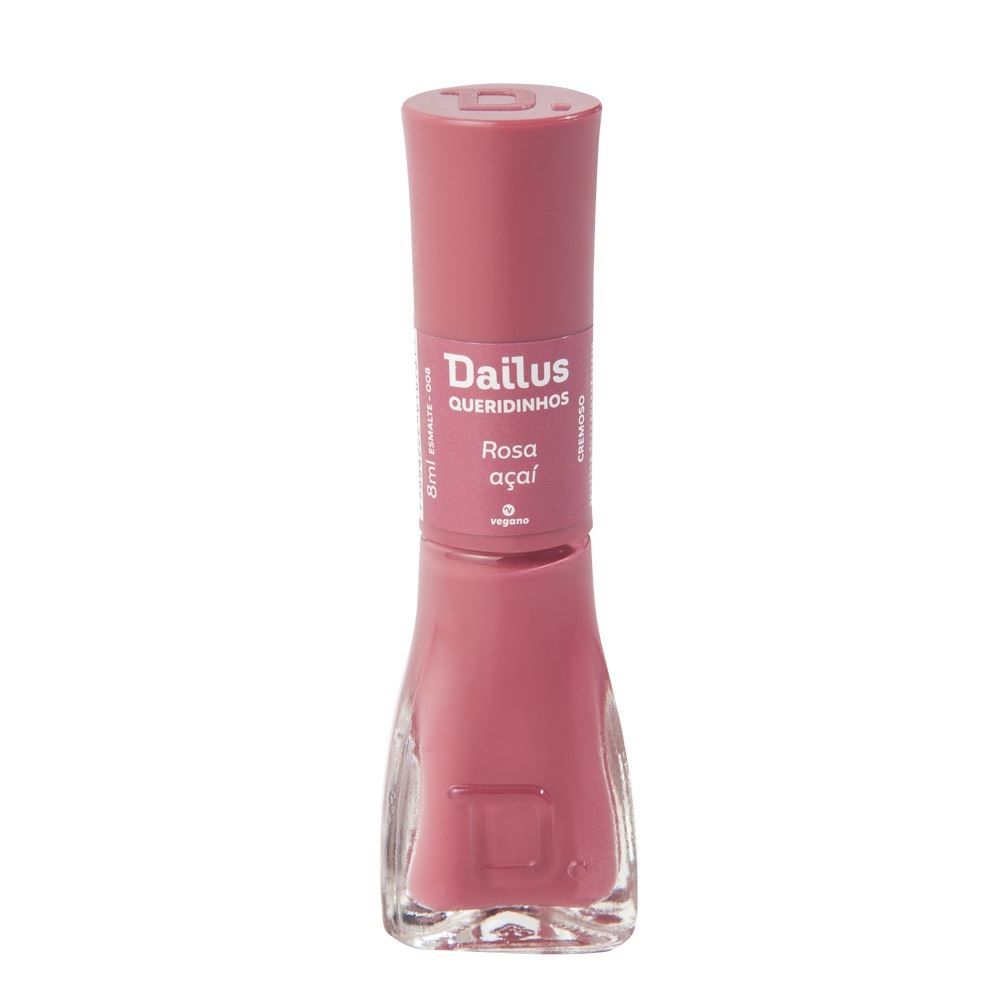Esmalte Cremoso Dailus Queridinhos 8Ml - ROSA ACAI