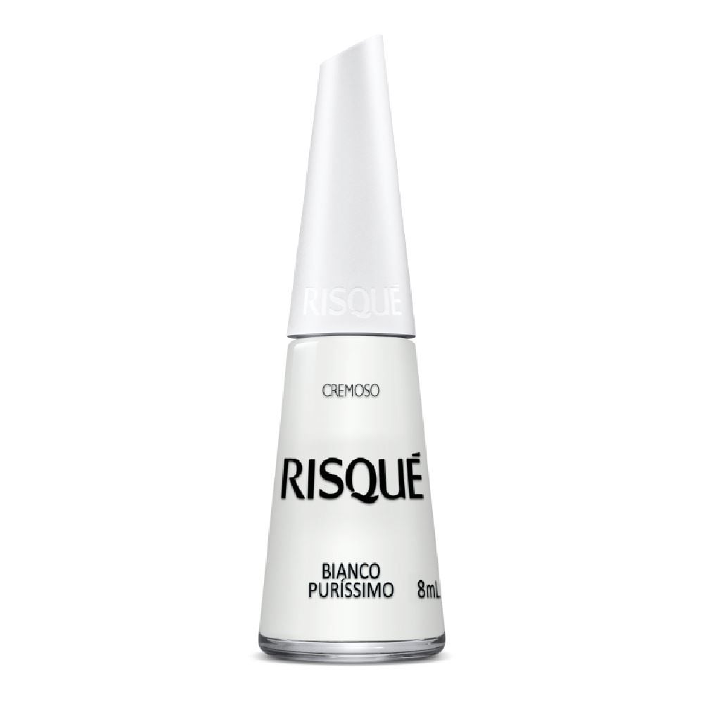 Esmalte Risqué 8Ml - Bianco Puríssimo