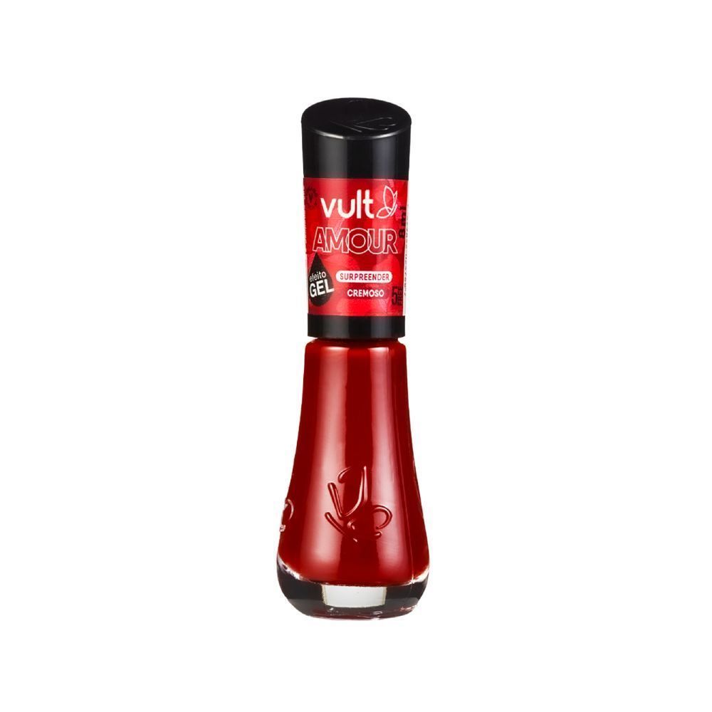 Esmalte Vermelho Amour Surpreender Vult - 8ml