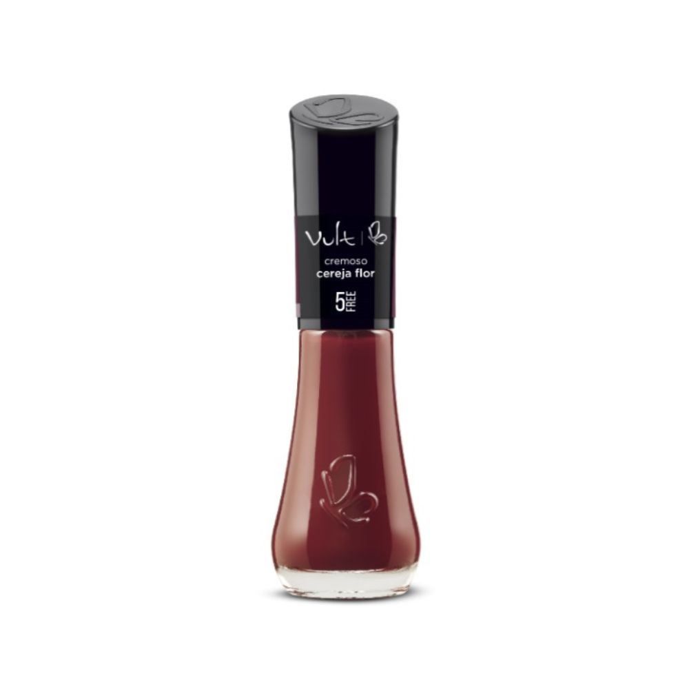 Esmalte Vermelho Cereja Flor Vult - 8ml