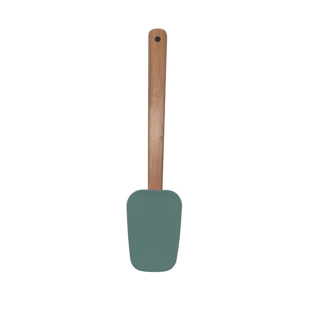 Espátula De Silicone Com Cabo De Bambu 29Cm Havan Casa - Verde