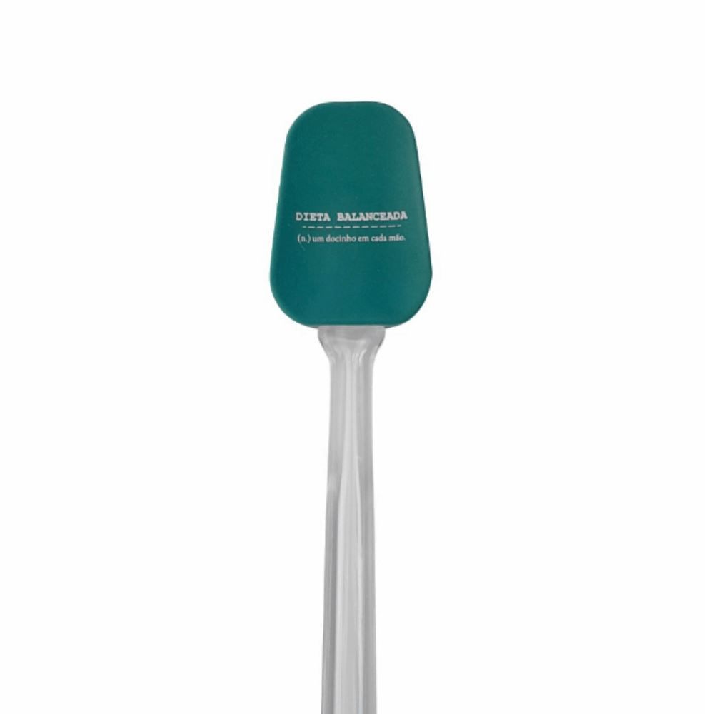 Espátula De Silicone Dieta Balanceada Havan Casa 30Cm - Verde