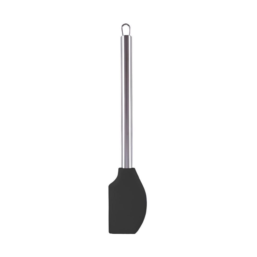 Espátula Silicone com Cabo Inox Havan Casa 34,5Cm - Preto