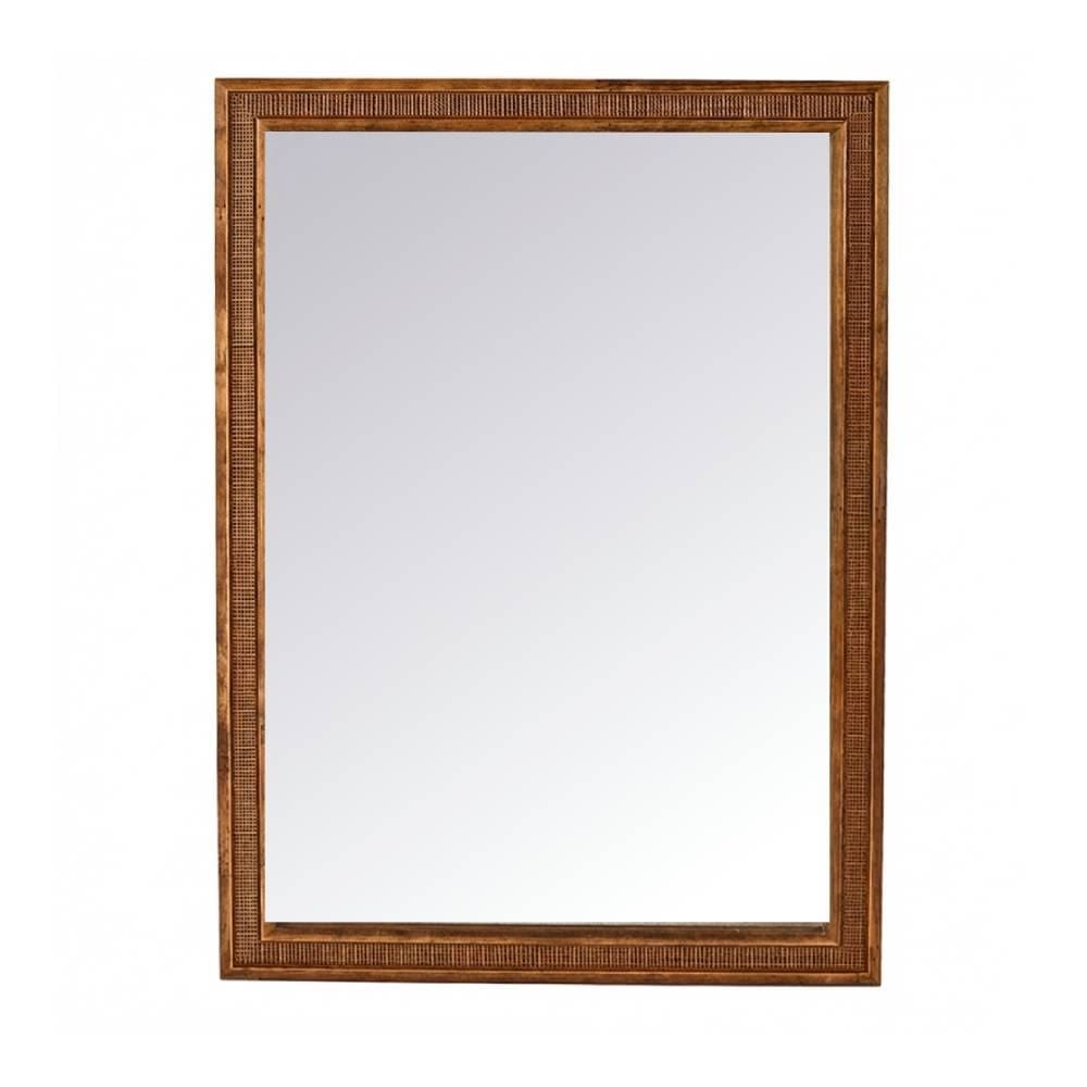 Espelho Liso Bw Quadros 47X67cm - Madeira