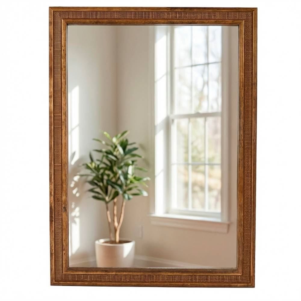 Espelho Liso Bw Quadros 47X67cm - Madeira