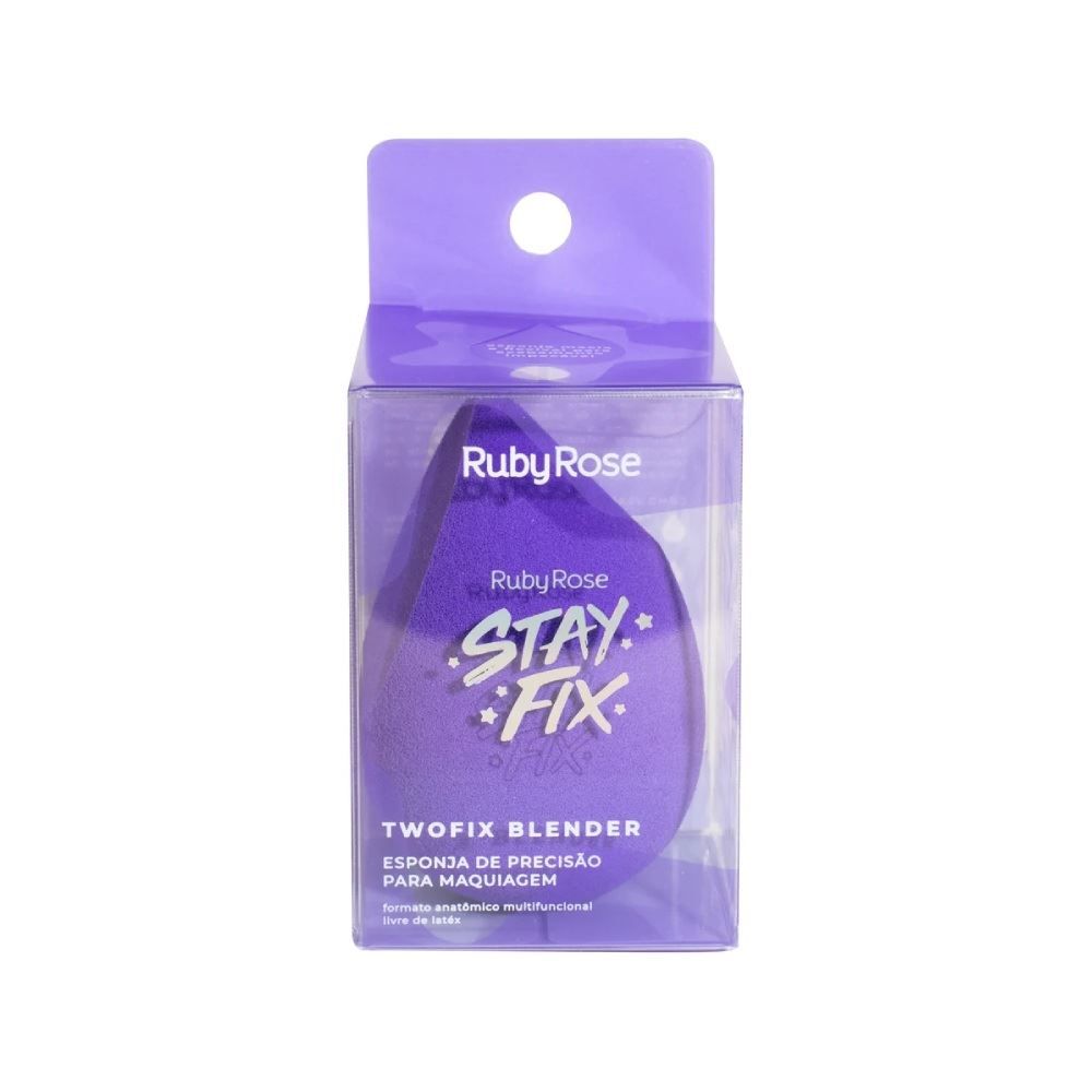 Esponja De Maquiagem Stay Fix Ruby Rose - Roxo