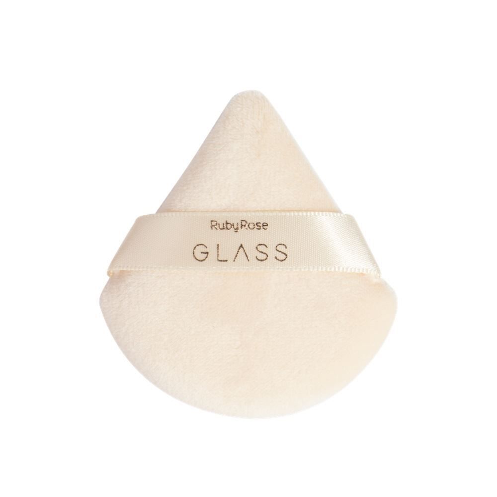 Esponja De Pó Puff Glass Ruby Rose - Champagne