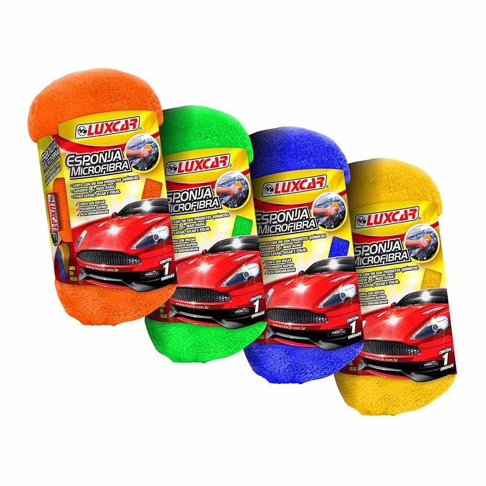 Esponja Microfibra Luxcar - 2680