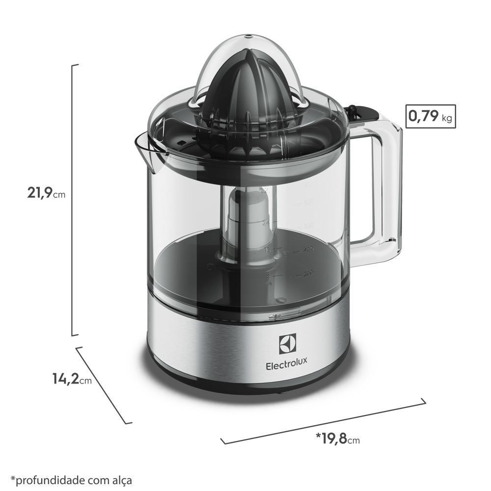 Espremedor de Frutas Electrolux Efficient 800ml ECP10