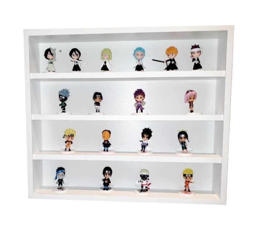 Estante Para Bonecos Colecionais Ferbatke Em Mdf - Branco