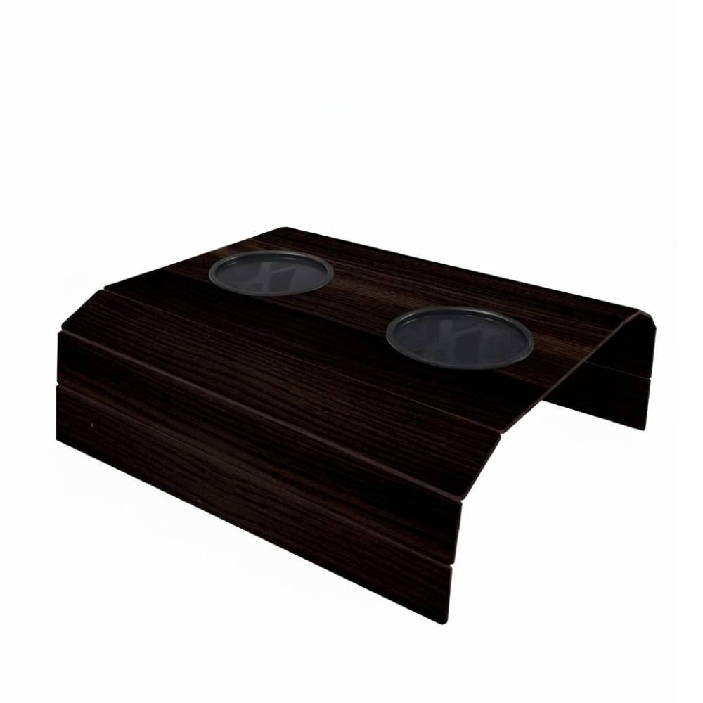 Esteira Flexível Porta Copos Sofá Havan Casa - Tabaco Escuro