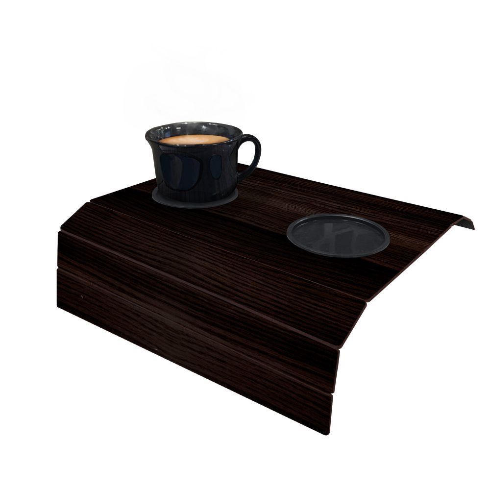 Esteira Flexível Porta Copo Sofá Havan Casa - Tabaco Escuro