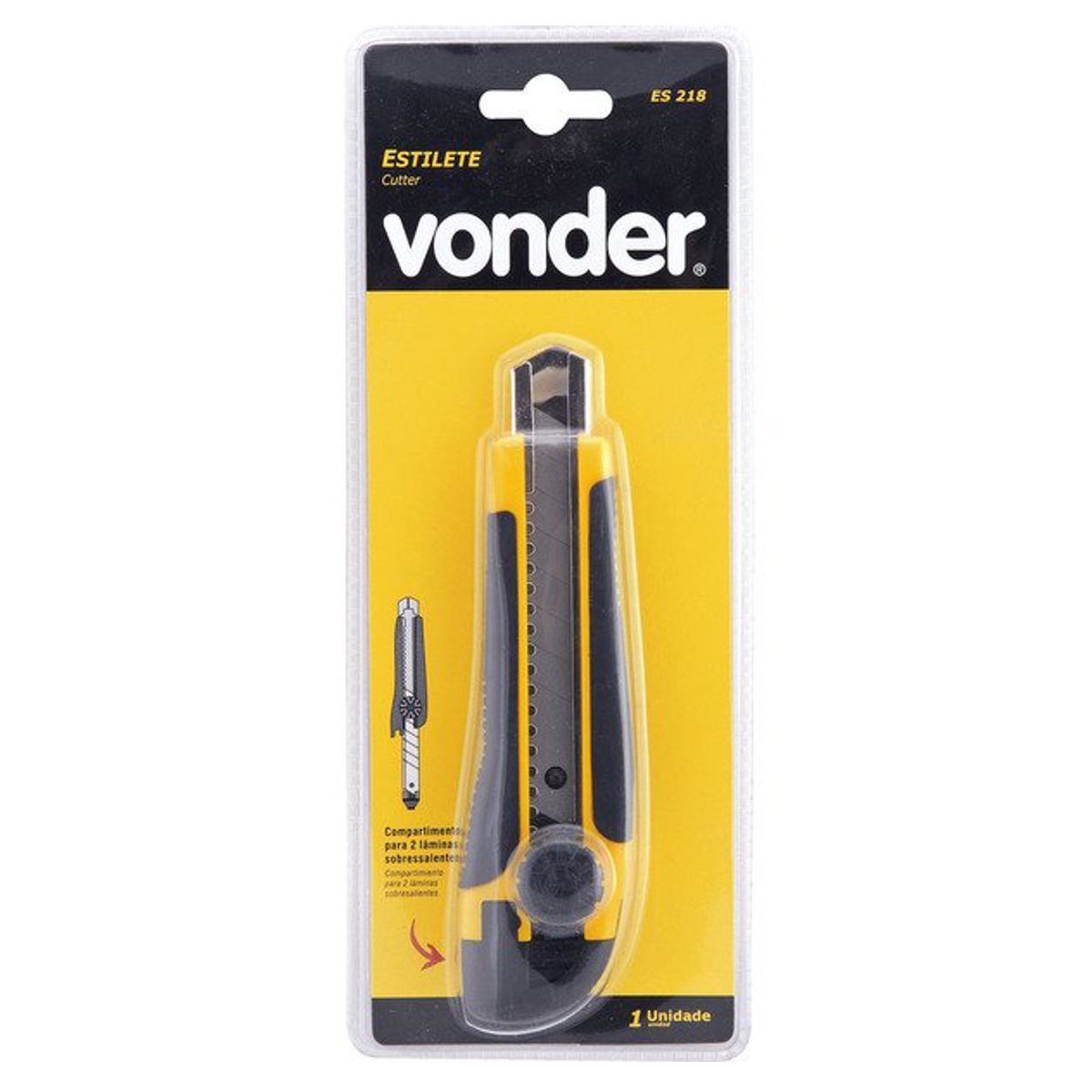 Estilete 18mm ES218 Vonder - DIVERSOS