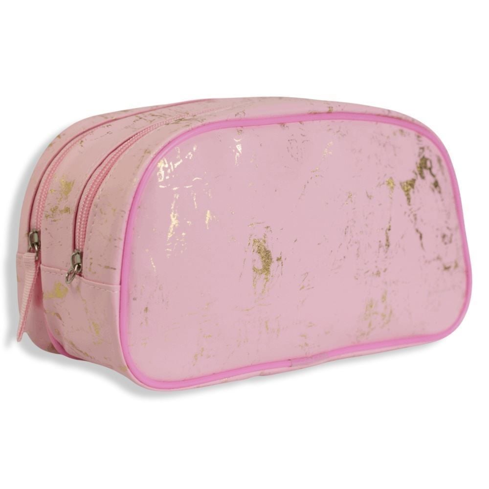 Estojo Duplo Canoa Mármore Kit Style - Sortido