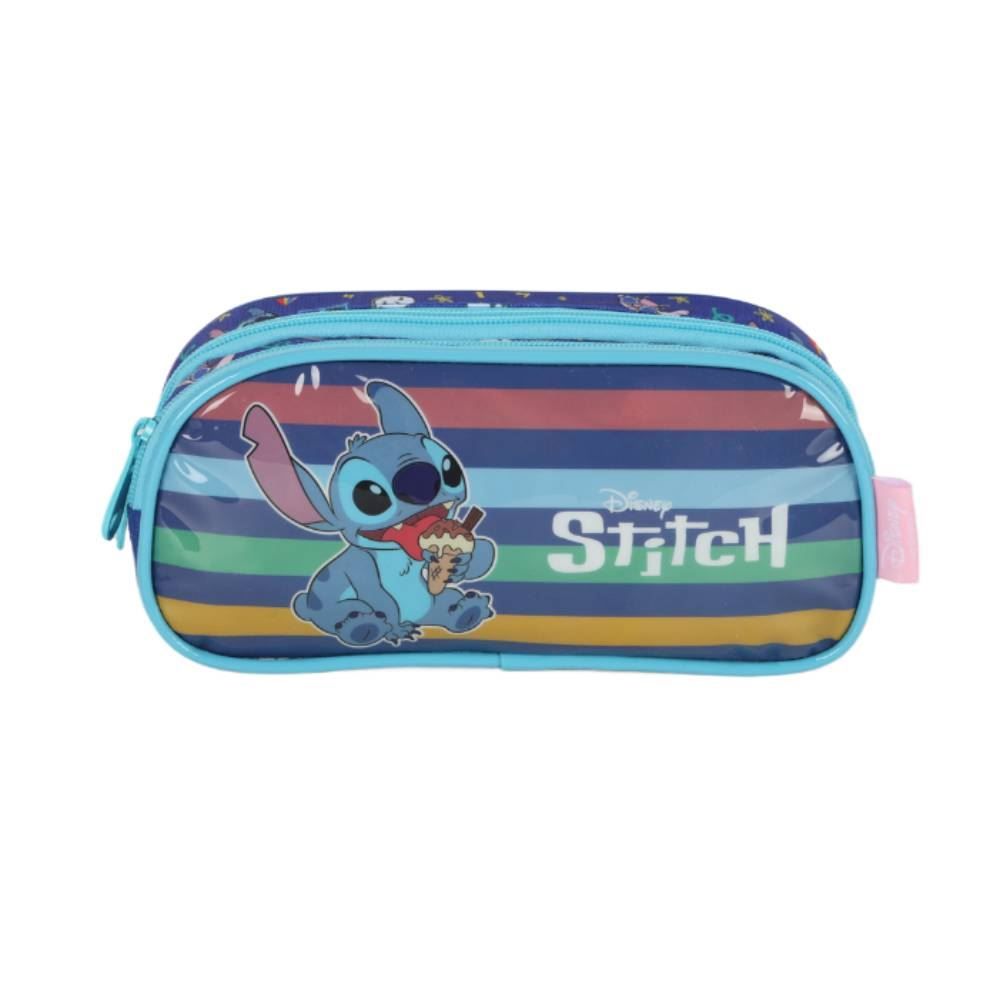 Estojo Duplo Infantil Luxel Stitch - Sortido