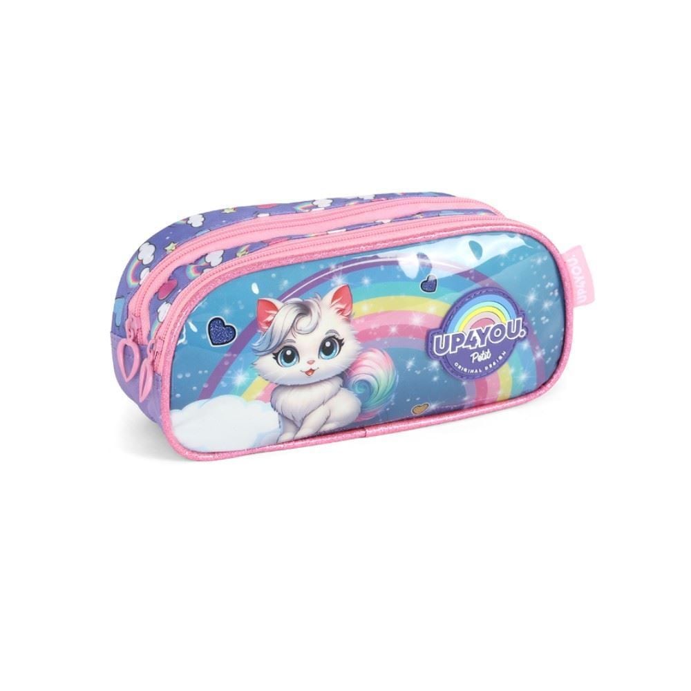 Estojo Duplo Infantil Up Petit Luxcel - Sortido