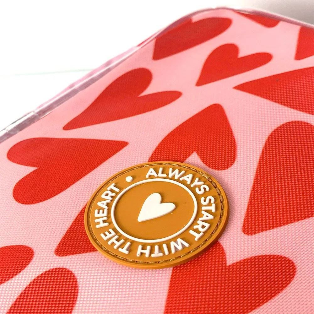 Estojo Escolar Corações Viniforte - Retangular