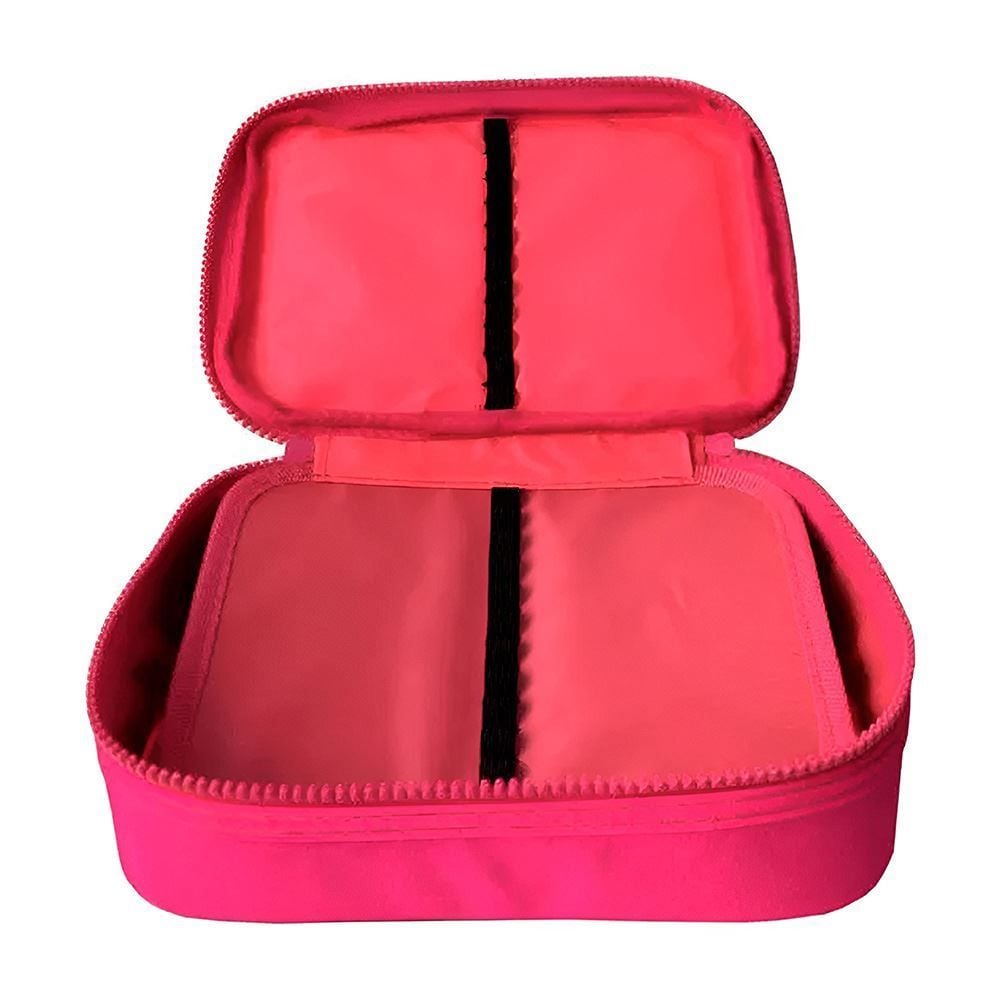 Estojo Escolar Crinkle Viniforte Pink - Retangular