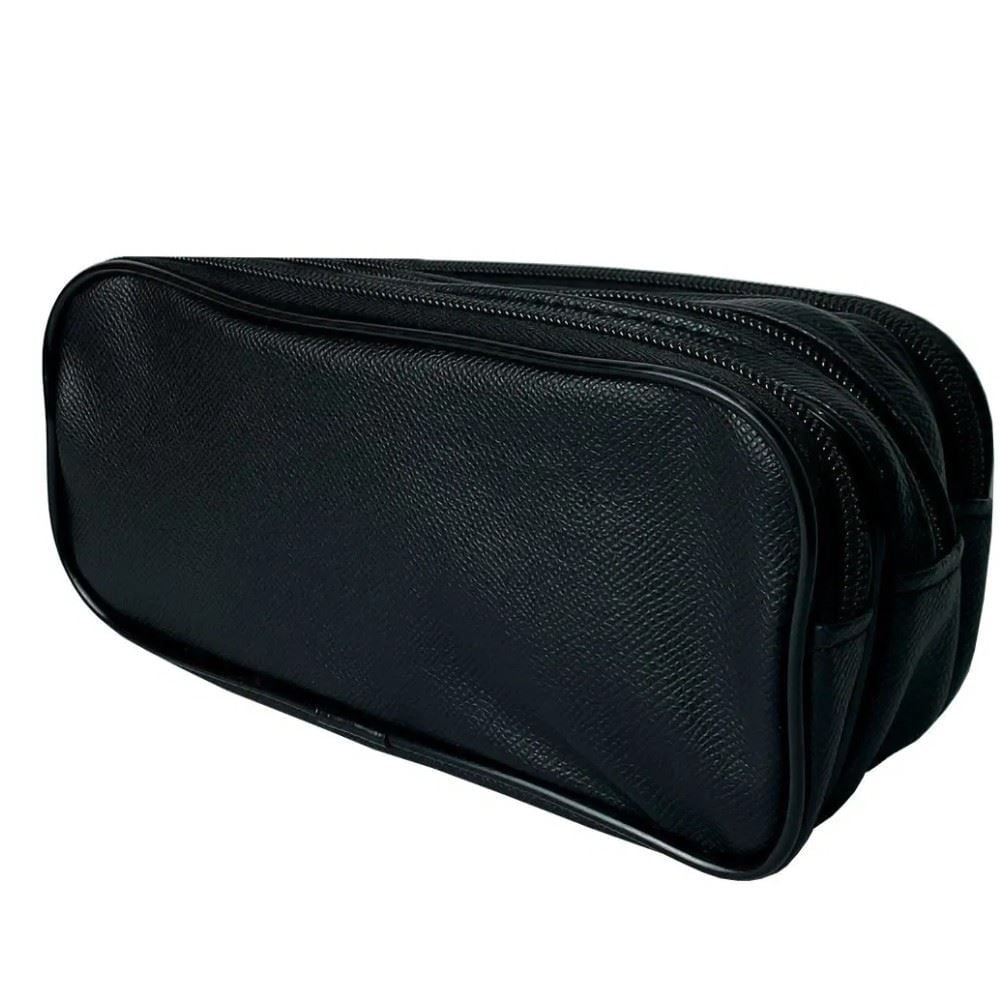 Estojo Escolar Triplo Preto Viniforte - 27909