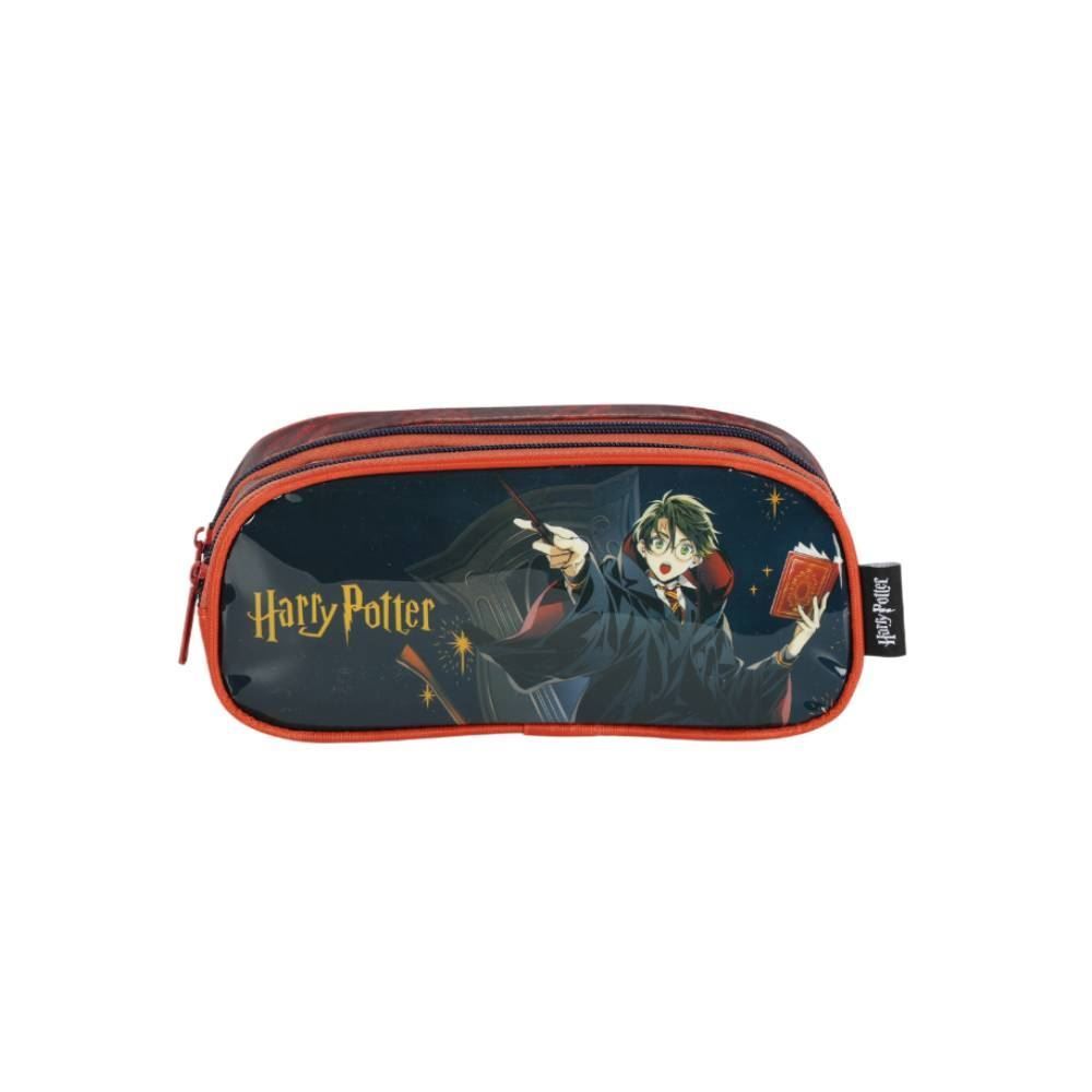 Estojo Infantil Duplo Harry Potter Luxcel - Sortido
