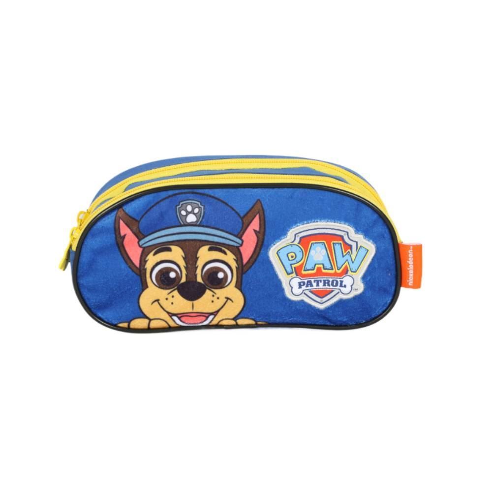 Estojo Infantil Duplo Peluciado Patrulha Canina Luxcel - Sortido