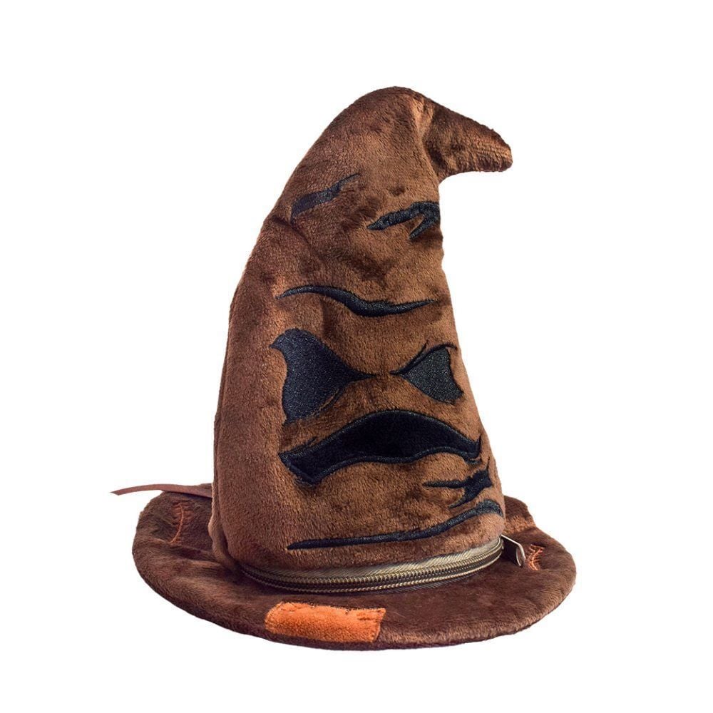 Estojo Infantil Fluffy Chapéu Seletor Harry Potter Dac - Marrom