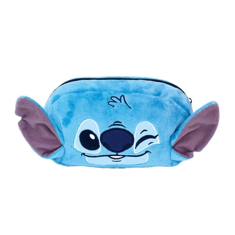 Estojo Infantil Fluffy Stitch Dac - Azul