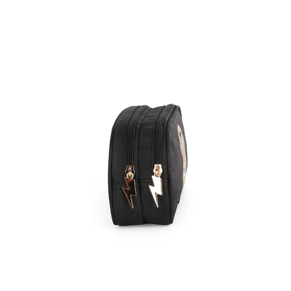 Estojo Juvenil Duplo Harry Potter Luxcel - Preto